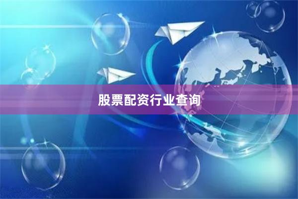 股票配资行业查询